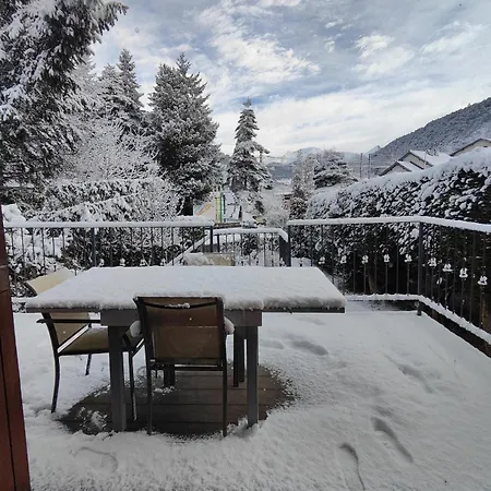 Chaleureux Avec Grande Terasse - Maurienne Appartement